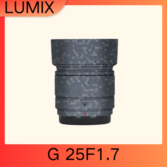 Lentes LUMIX G25F1.7  - Pele câmera, adesivo câmera - com alta resistência a arranhões, à prova d'água e com design elegante.